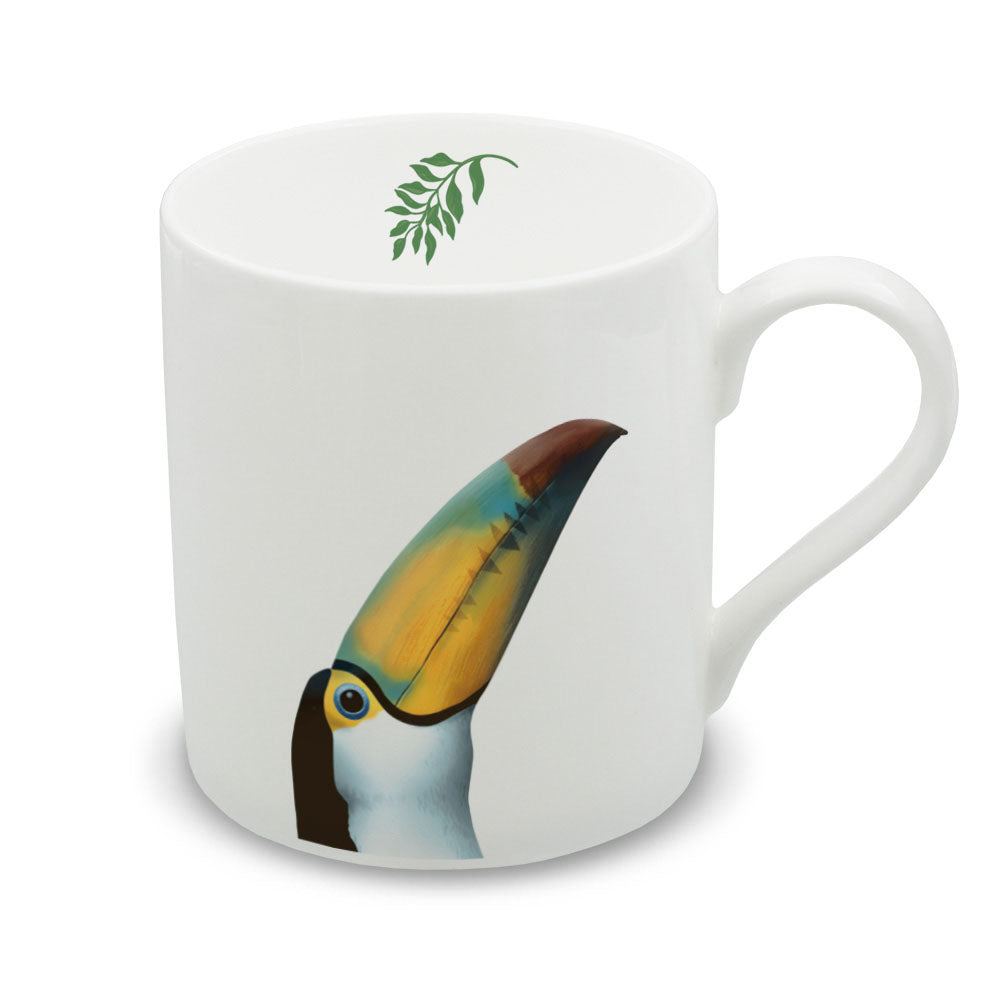 Inquisitive Creatures Toucan Bone China Mug -250ml