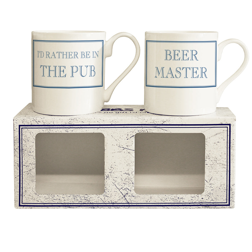 I'd Rather Be In The Pub Mug Gift Set