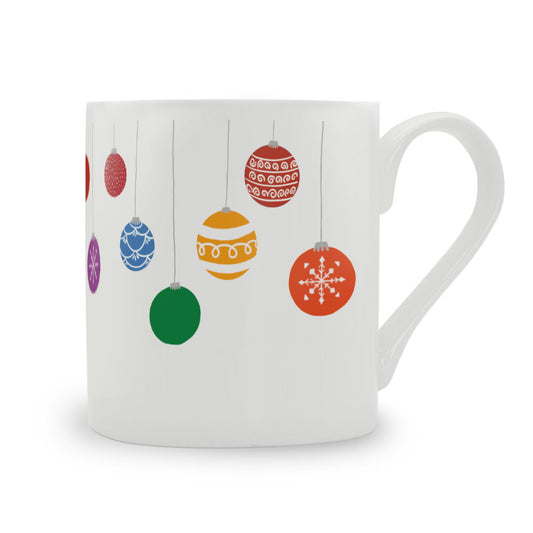 Baubles Bone China Mug