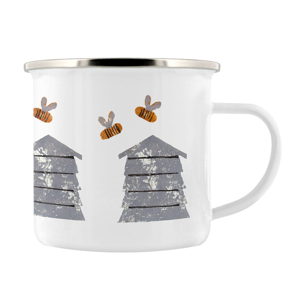 IzziRainey Bee Hive Enamel Mug