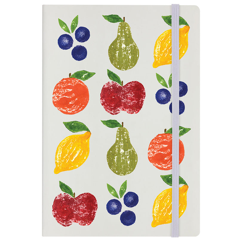 IzziRainey All the Fruit cream A5 Notebook