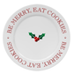Be Merry, Eat Cookies Plate