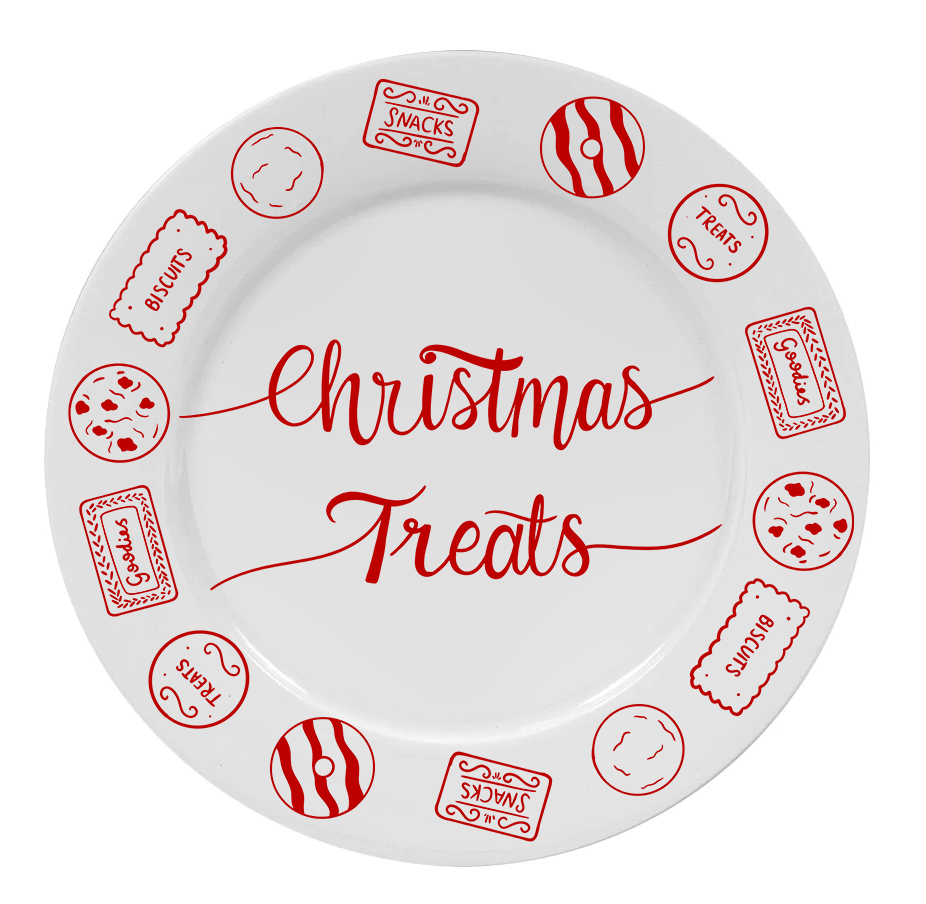 Christmas Treats Plate