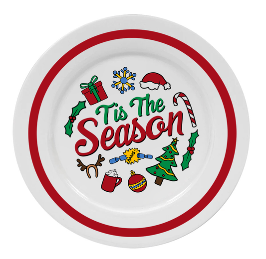 Tis The Season Plate