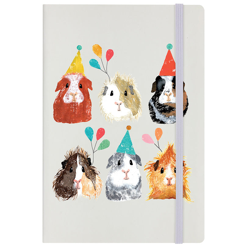 IzziRainey Party Guinea Pig A5 Notebook