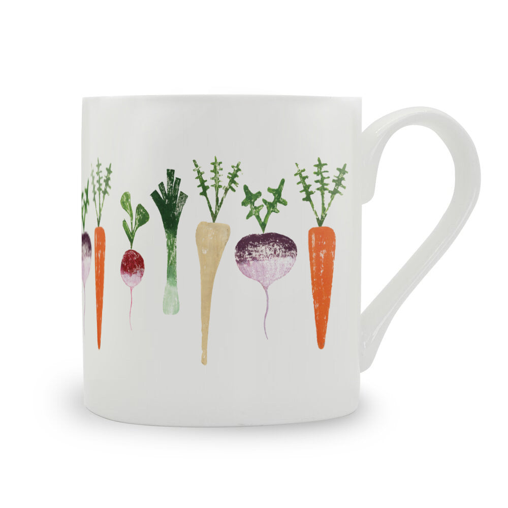 IzziRainey Root Vegetable Large Bone China Mug -350ml