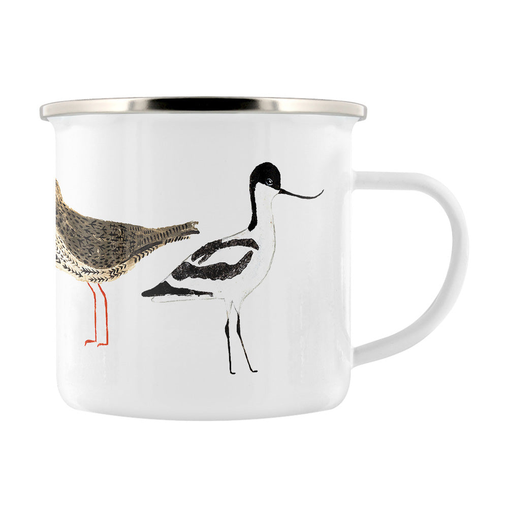 IzziRainey Coastal Birds Enamel Mug