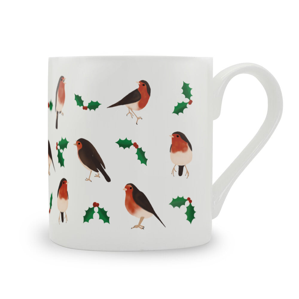 Robins Bone China Mug