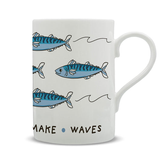 Mackerel - Go Ahead And Make Waves Mug