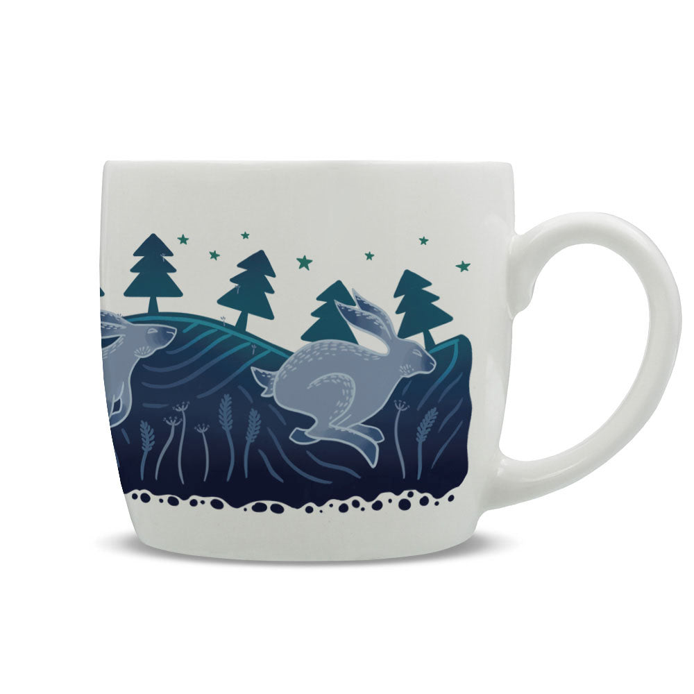 Running Hare Mug