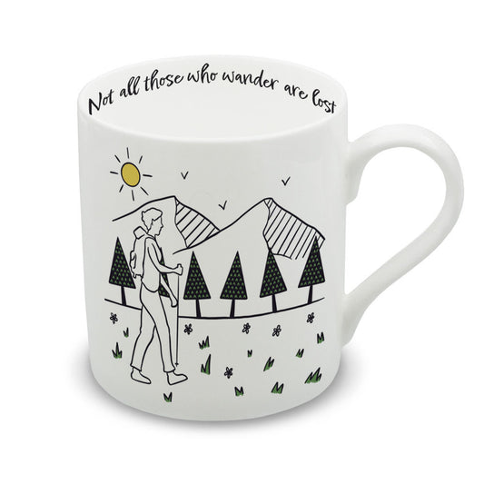 Not All Those Who Wander Are Lost Mug