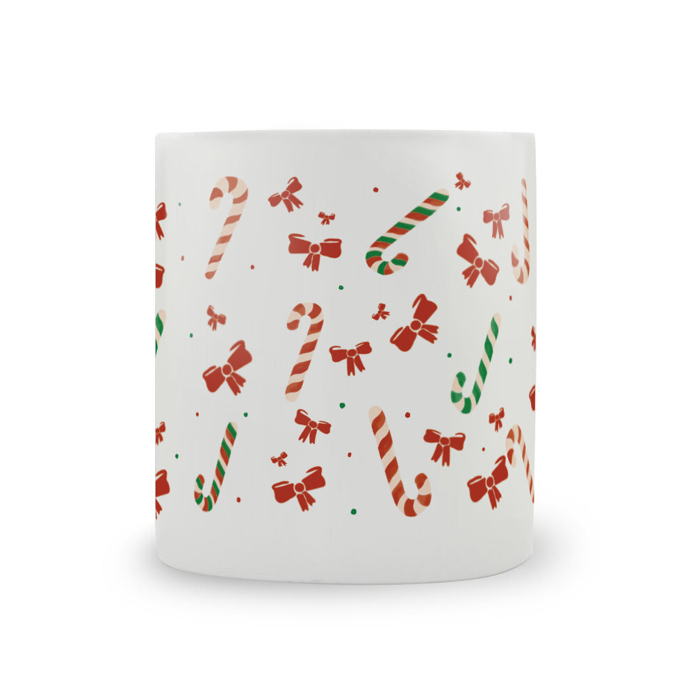 Candy Canes Bone China Mug