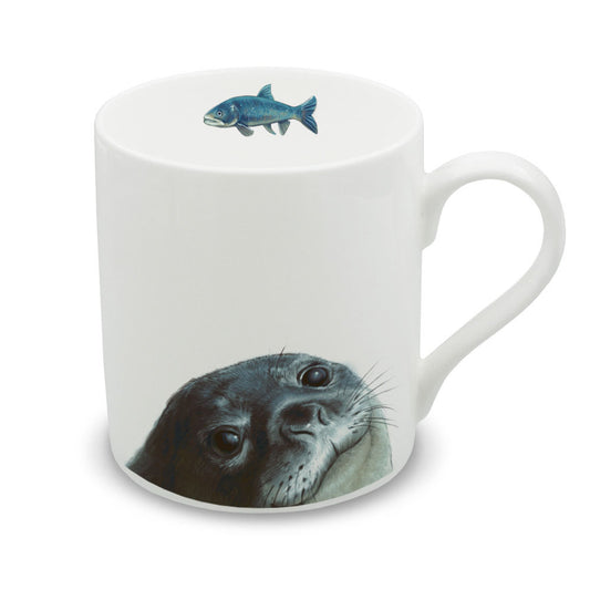 Inquisitive Creatures Seal Bone China Mug