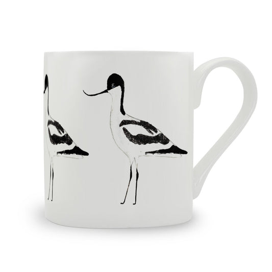 IzziRainey Avocet Large Bone China Mug -350ml