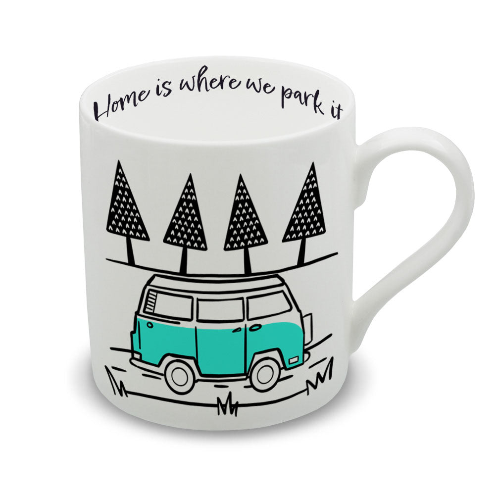 Home Is Where We Park It Mug