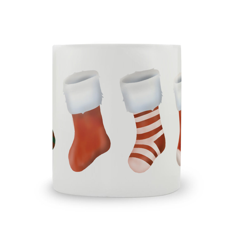 Stockings Bone China Mug