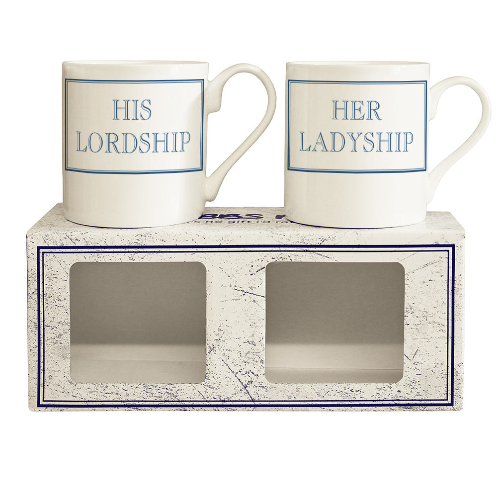 His Lordship & Her Ladyship Mug Gift Set