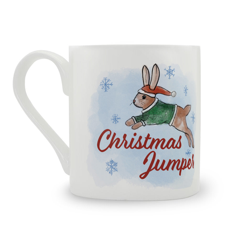 Christmas Jumper Bone China Mug