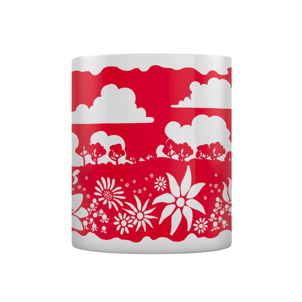 An English Country Garden Block Print Mug