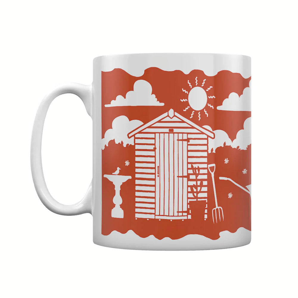 At The Allotment Block Print Mug