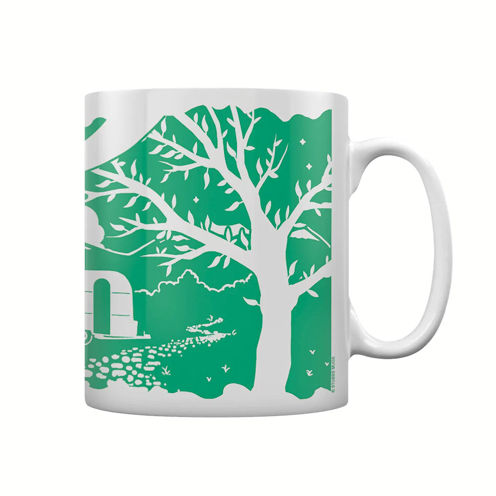 Camping Under The Stars Block Print Mug