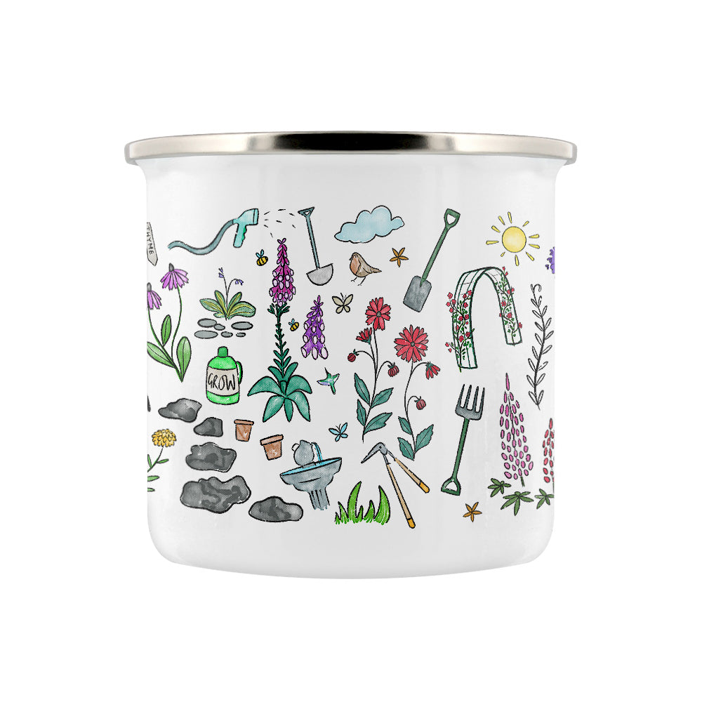 Head Gardener Enamel Mug