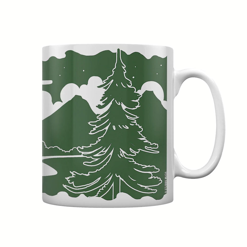 In The Woods Block Print Mug