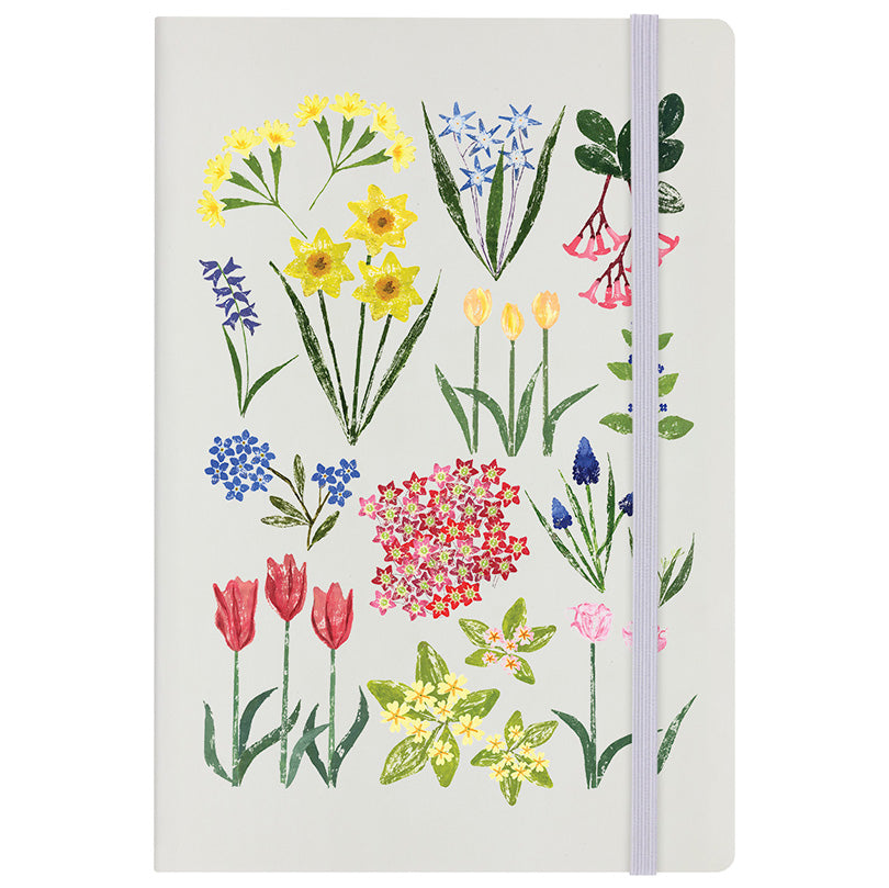 IzziRainey Garden Flowers A5 Notebook