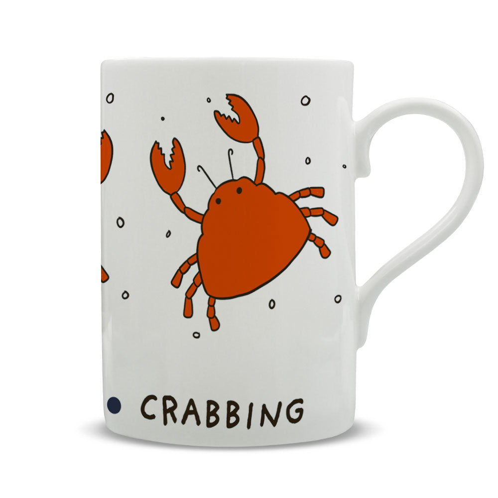 Crabs - I’d Rather be Crabbing Tall Mug