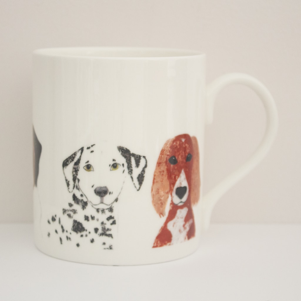 IzziRainey Dog Breeds Bone China Mug