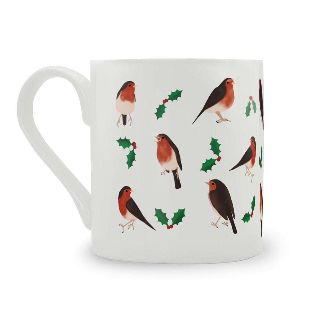 Robins Bone China Mug