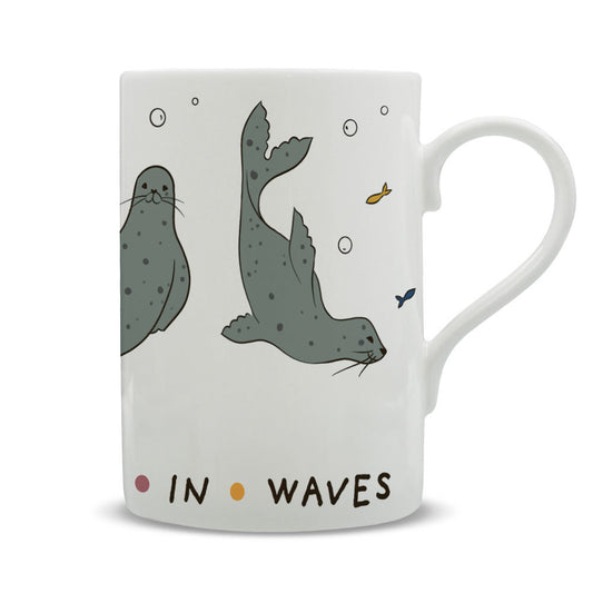 Seals - Happiness Comes In Waves Mug
