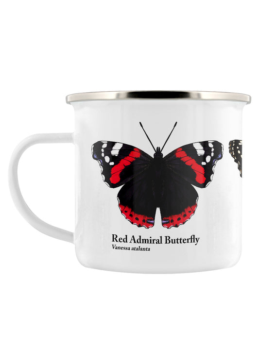 Butterfly Trio Enamel Mug