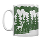 Etched In Nature - In The Woods Block Print Mug