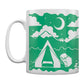 Etched In Nature - Camping Under The Stars Block Print Mug