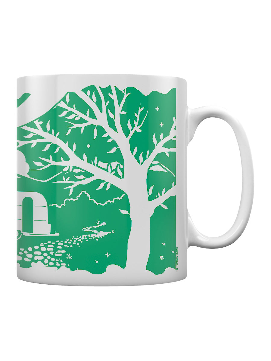 Etched In Nature - Camping Under The Stars Block Print Mug
