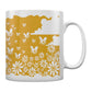 Etched In Nature - A Hive Of Bees Block Print Mug
