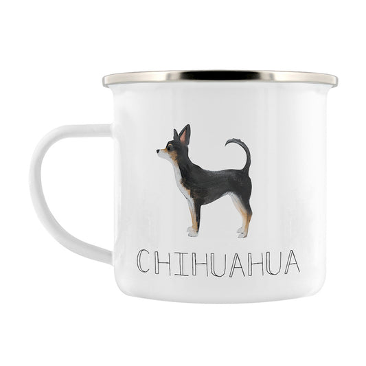 Chihuahua - My Dog Is The Best Enamel Mug
