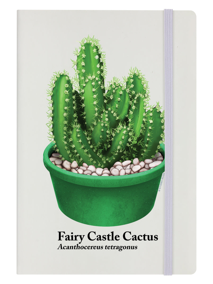 Fairy Castle Cactus Cream A5 Hard Cover Notebook