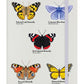 A Flutter Of Butterflies Cream A5 Hard Cover Notebook