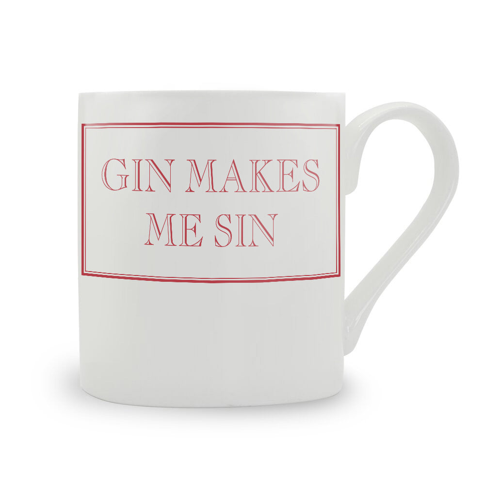 Gin Makes Me Sin Mug