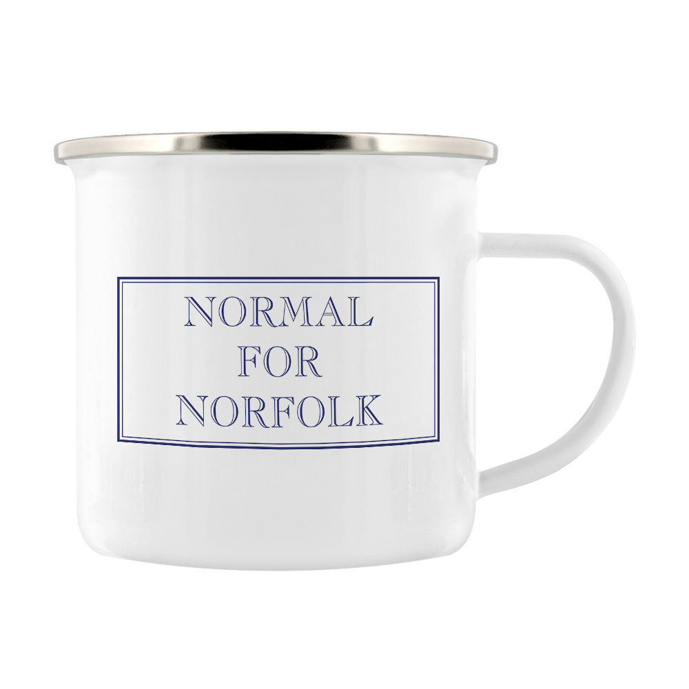 Normal For Norfolk Enamel Mug