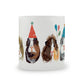 IzziRainey Party Guinea Pig Single Large Bone China Mug -350ml