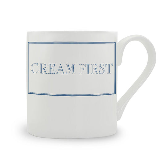 Cream First Mug