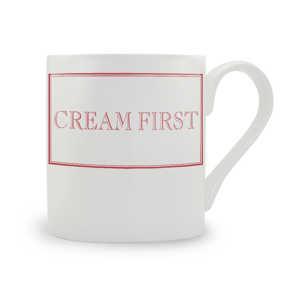 Cream First Mug