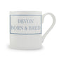 Devon Born & Bred Mug