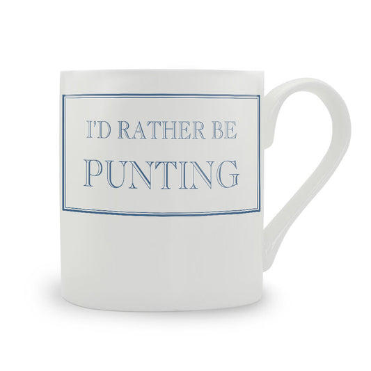 I'd Rather Be Punting Mug