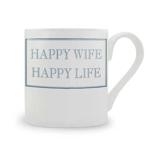 Happy Wife Happy Life Mug