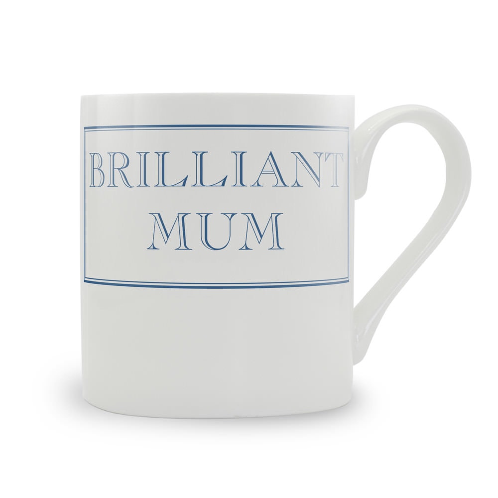 Brilliant Mum (with heart) Mug