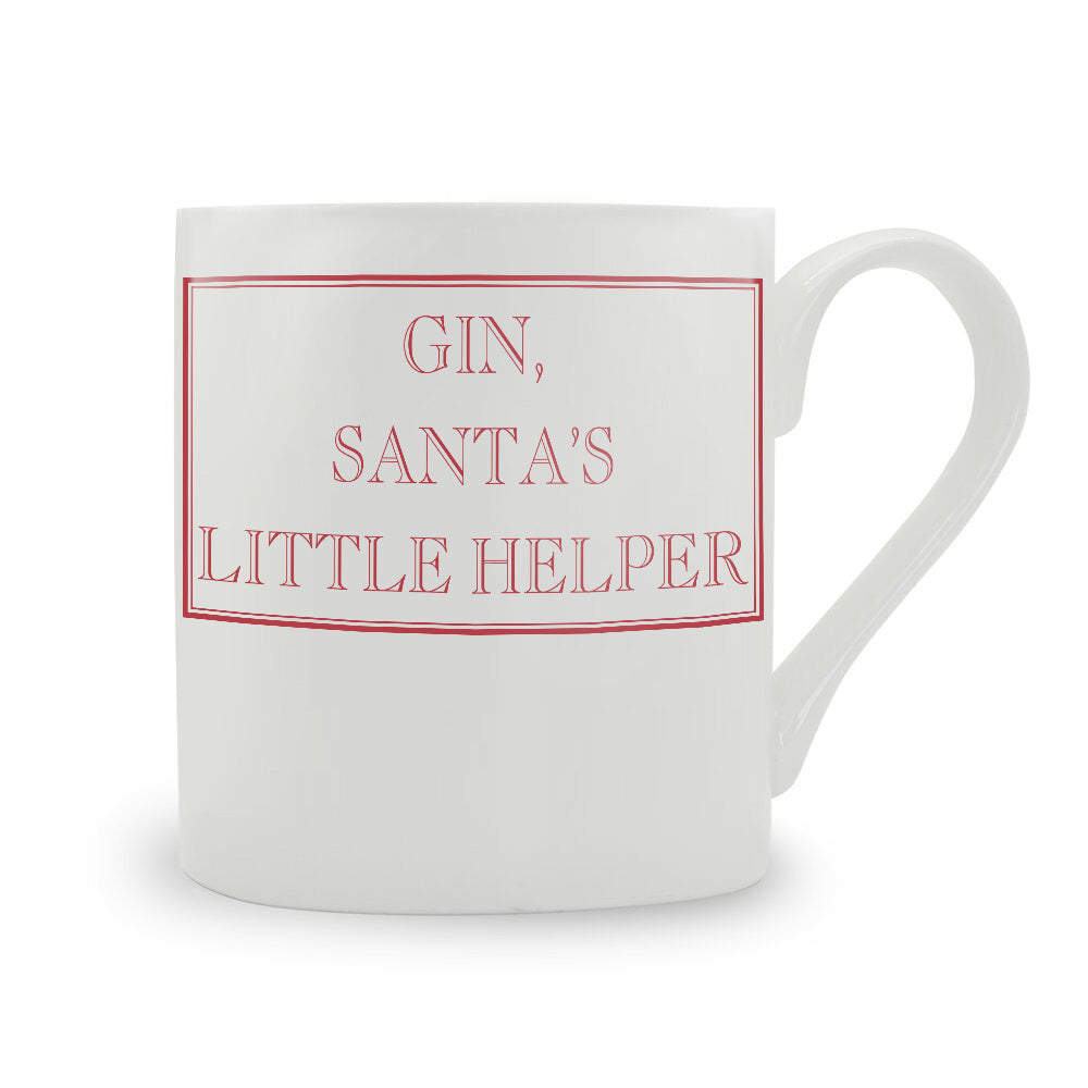 Gin, Santa's Little Helper Mug